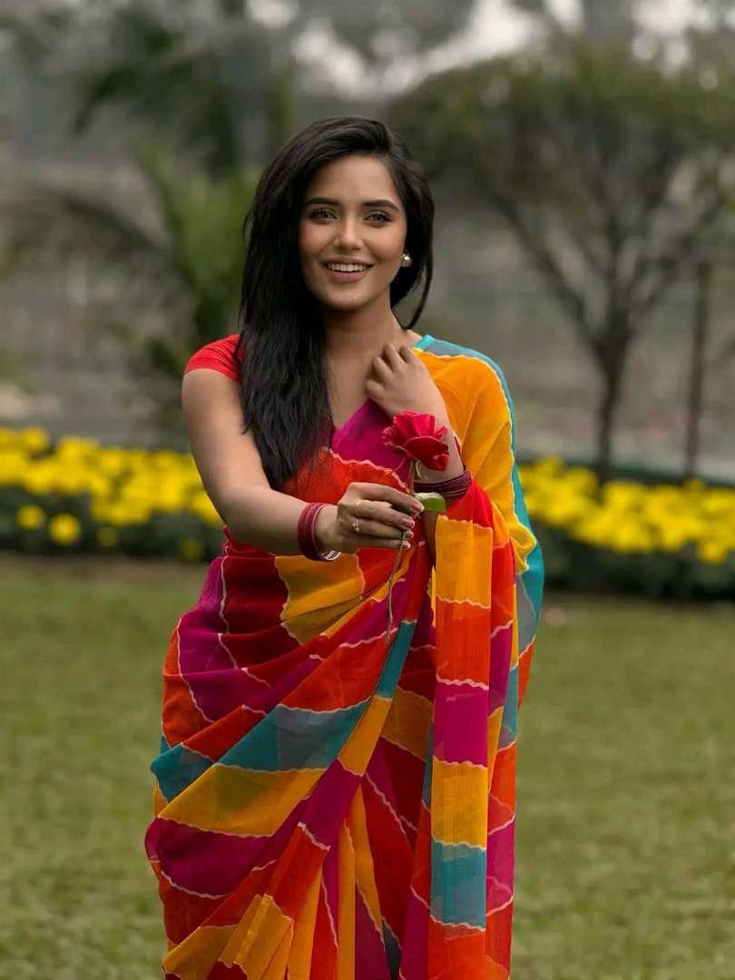 জরজেট,শাড়ি,ব্লাউজ,পিস,সহ,দা্মাকা,অফারে