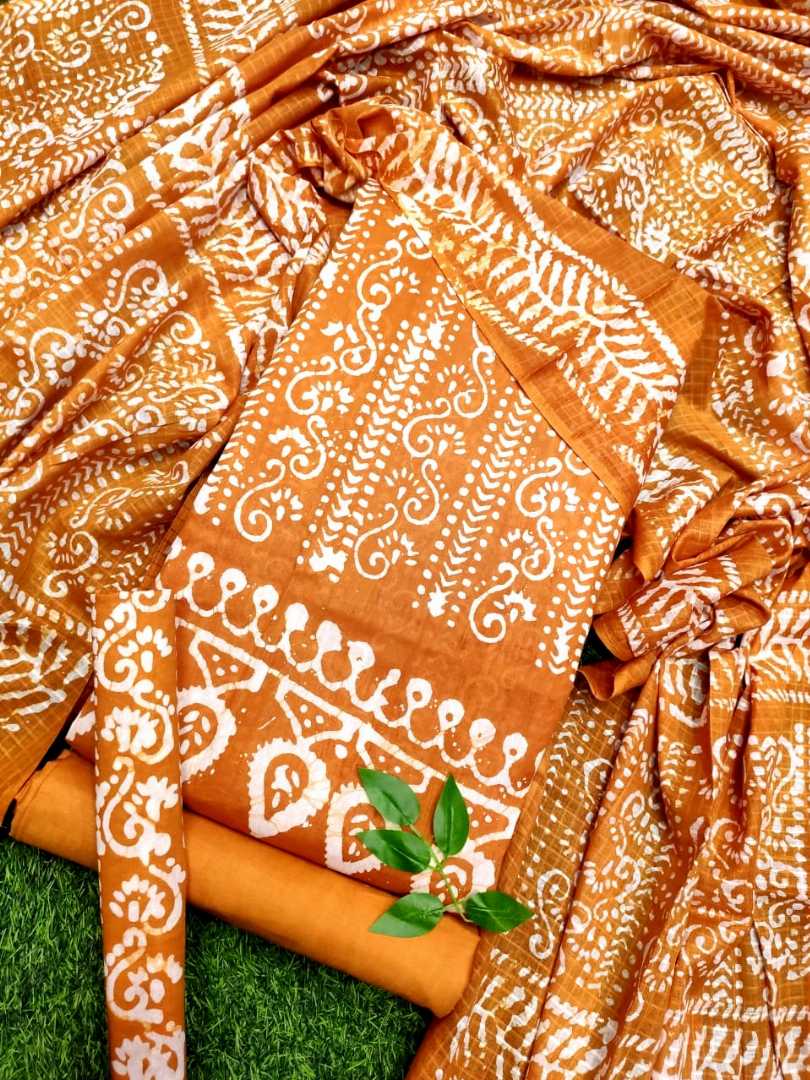 ওরগেন্ডি,বাটিক,থ্রি,পিস