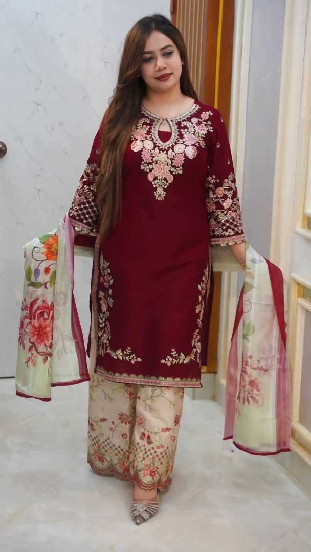 Premium,Quality,Indian,Cotton,Party,Wear,Dress,