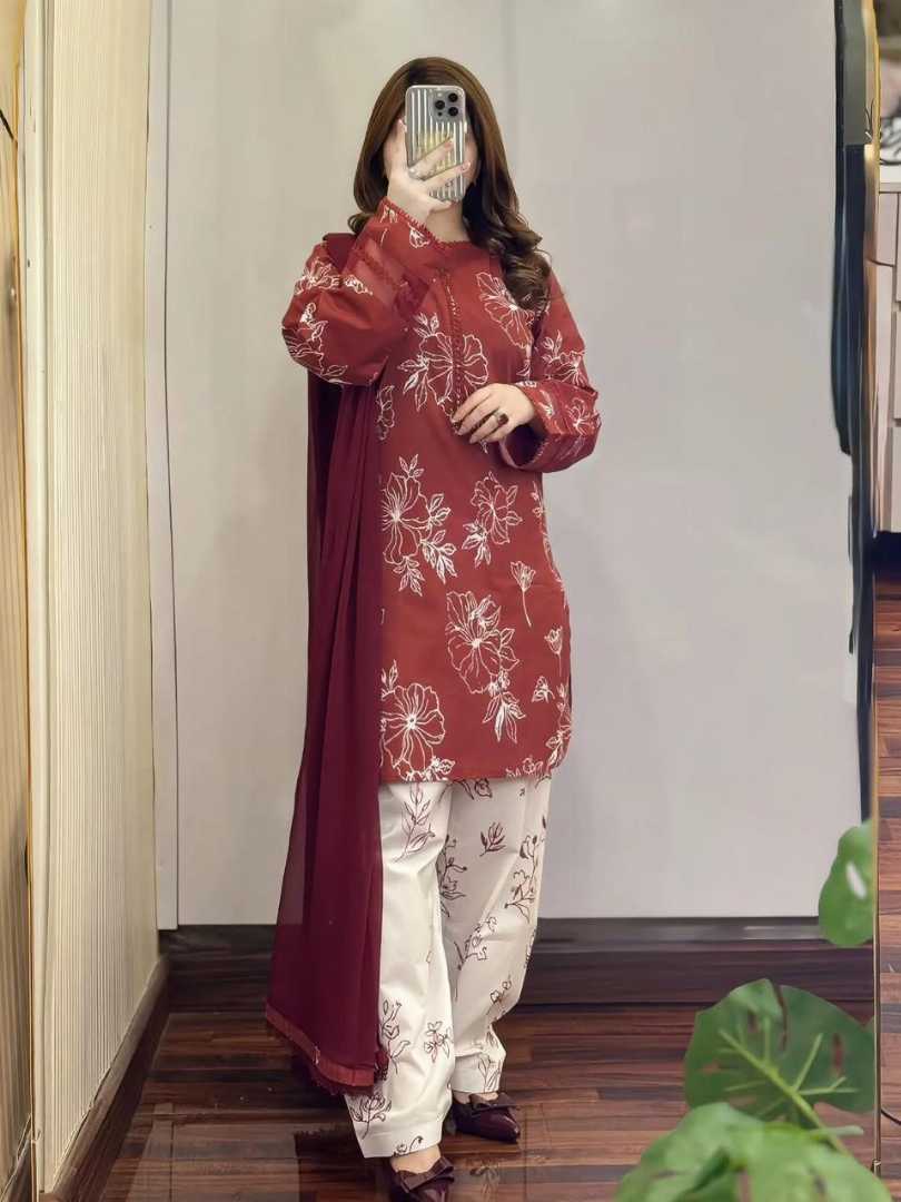 Premium,Quality,Indian,Cotton,Party,Wear,Dress