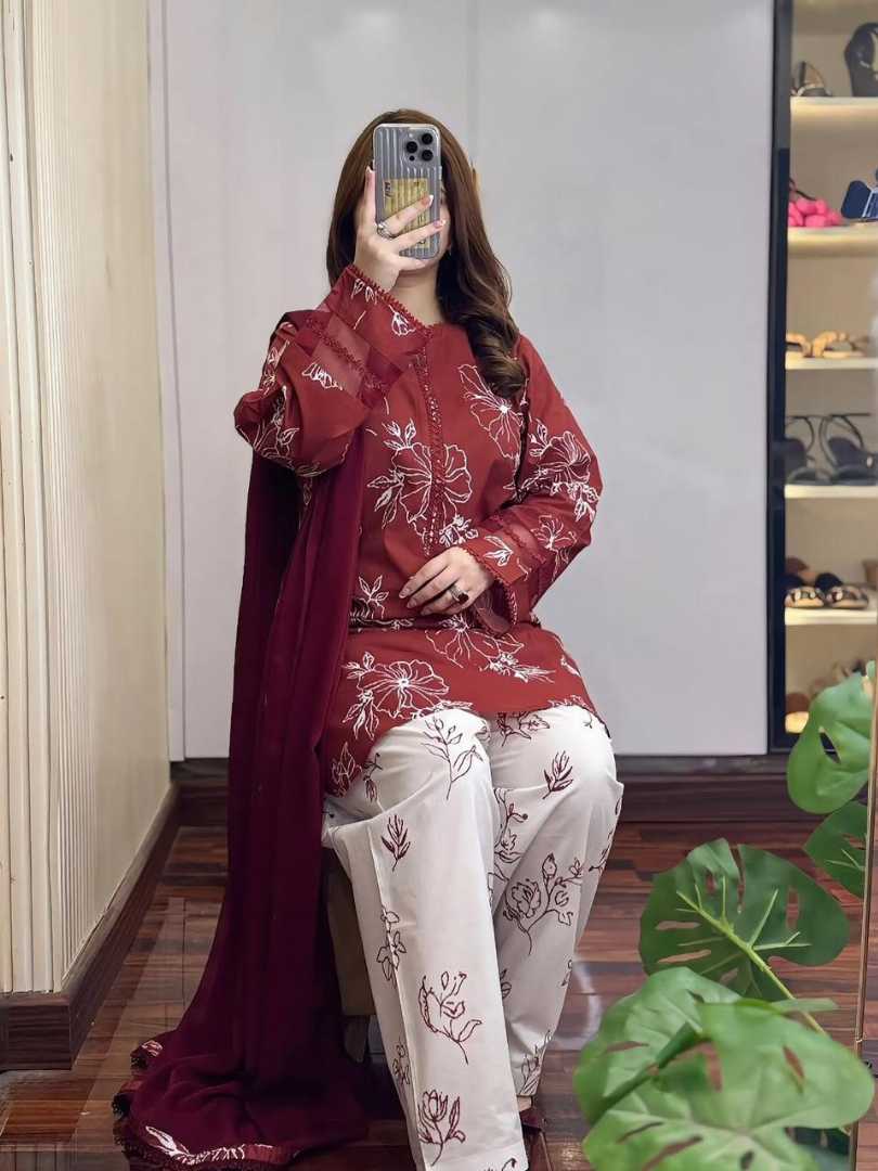 Premium,Quality,Indian,Cotton,Party,Wear,Dress